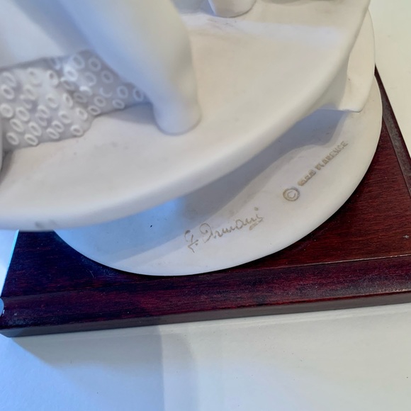 Giuseppe Armani Bride Groom Figurine Wedding Statue Italian Porcelain 1988 - Picture 11 of 15